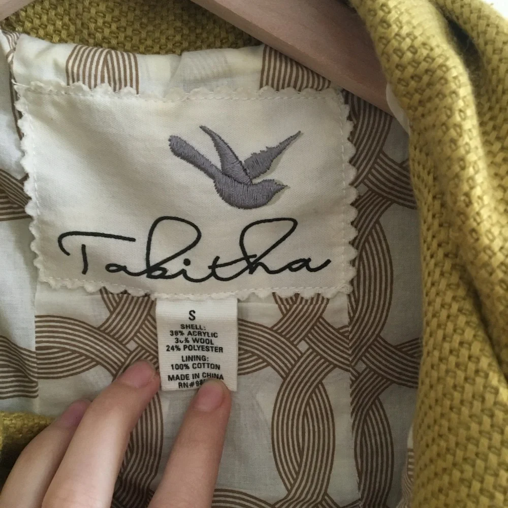 Anthropologie brand Tabitha Ascot Swing Coat - Picture 4 of 5